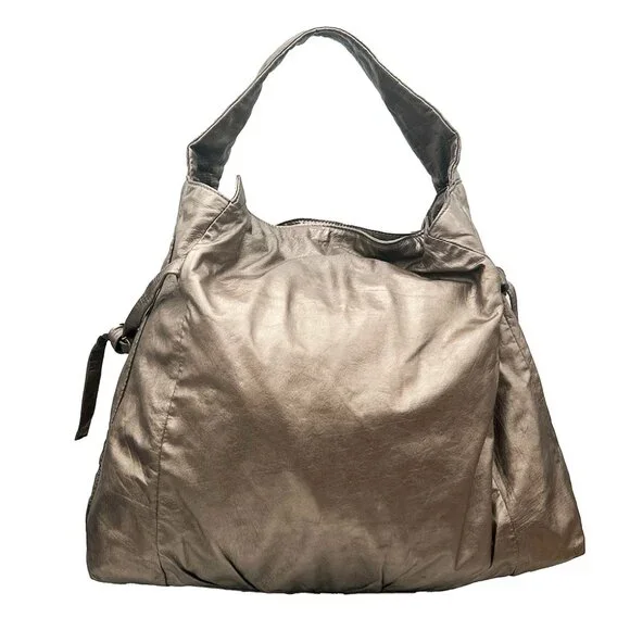 GUCCI Hysteria Fold-over Metallic Hobo Bag - Picture 2 of 14